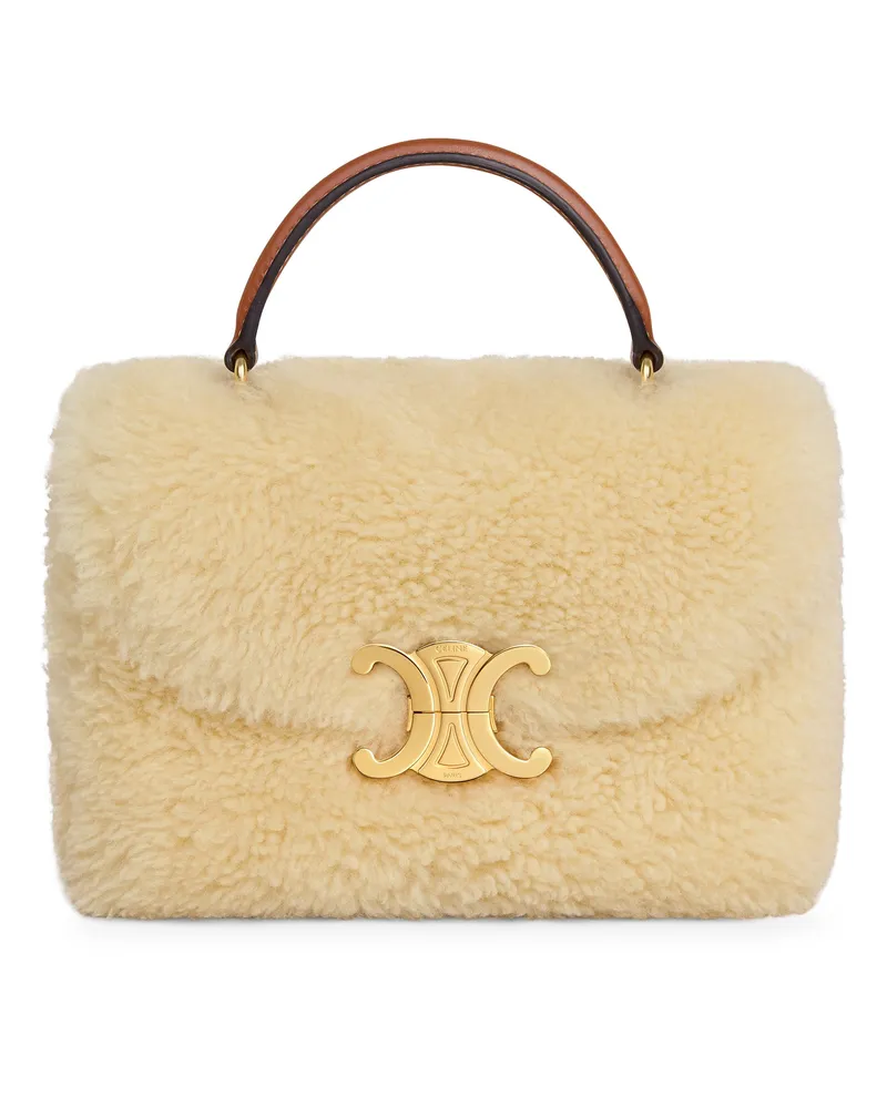Celine Teen Nino tasche aus shearling und kalbsleder 