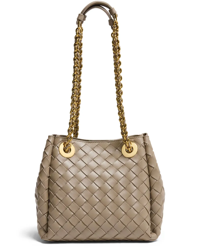 Bottega Veneta Kleine Tasche Parachute mit Kette 