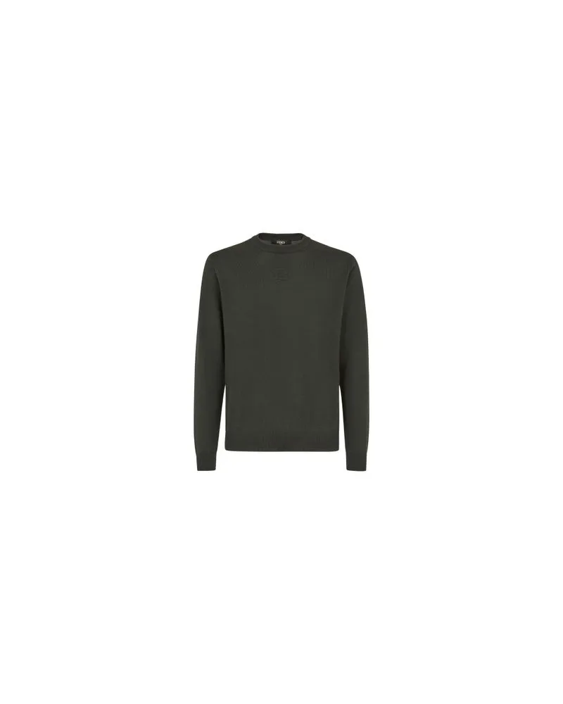 Fendi Langärmliger Pullover Green