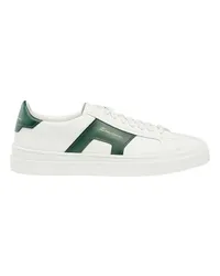 Santoni Sneakers mit Doppelschnalle Green