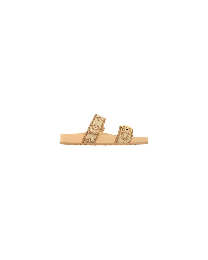 Louis Vuitton Bom Dia Flat Comfort Mule Beige