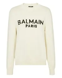 Balmain Balmain-Strickpullover Beige