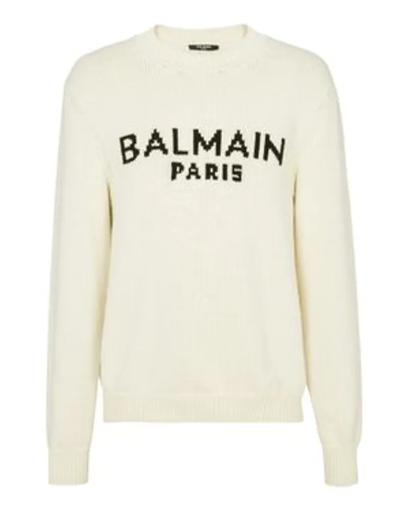 Balmain Balmain-Strickpullover Beige