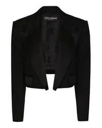 Dolce & Gabbana Spencer im Smokingstil Black