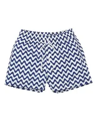 Frescobol Carioca Sportliche Badeshorts mit Print Copacabana Navy