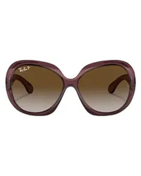 Ray Ban Butterfly-Sonnenbrille Jackie Ohh Ii Transparent Brown