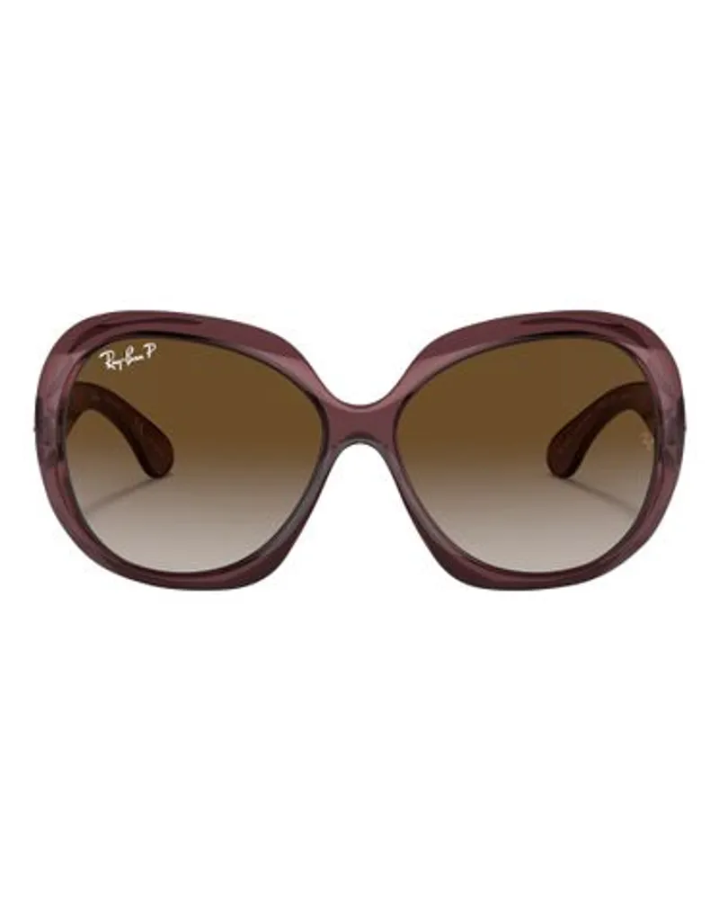 Ray Ban Butterfly-Sonnenbrille Jackie Ohh Ii Transparent Brown