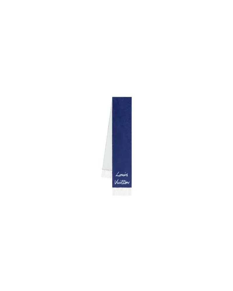 Louis Vuitton Fluffygram Schal Blue