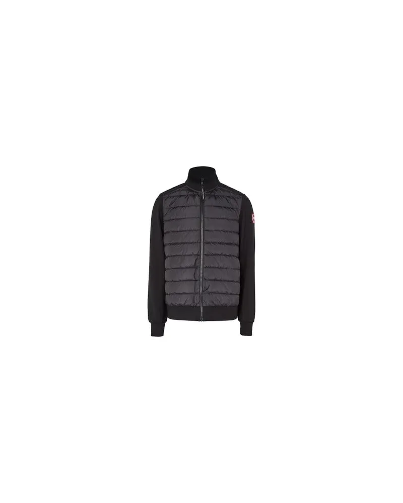 Canada Goose Huron HyBridge jacket with full zipper Black