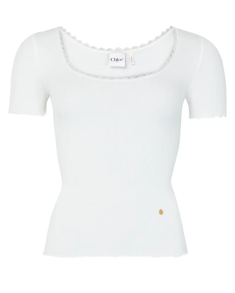Chloé Kurzarm-T-Shirt 