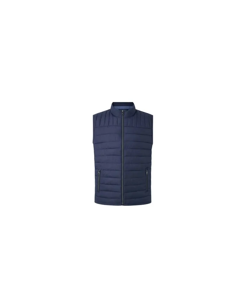 Hackett Ultraleichte gepolsterte Weste Navy