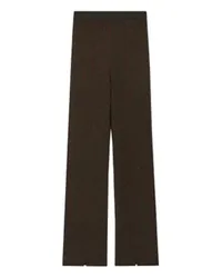 Claudie Pierlot Gestreifte Strickhose Multicolor