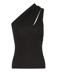 Courrèges Top Criss Cross Black