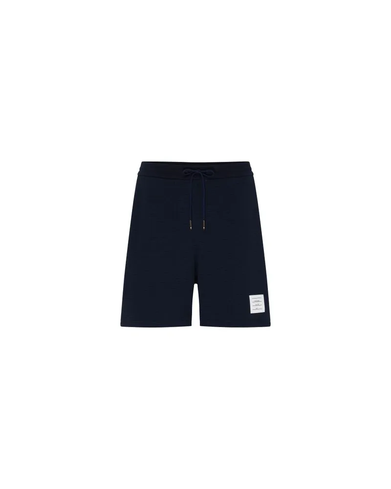 Thom Browne Oberschenkellange Shorts Navy