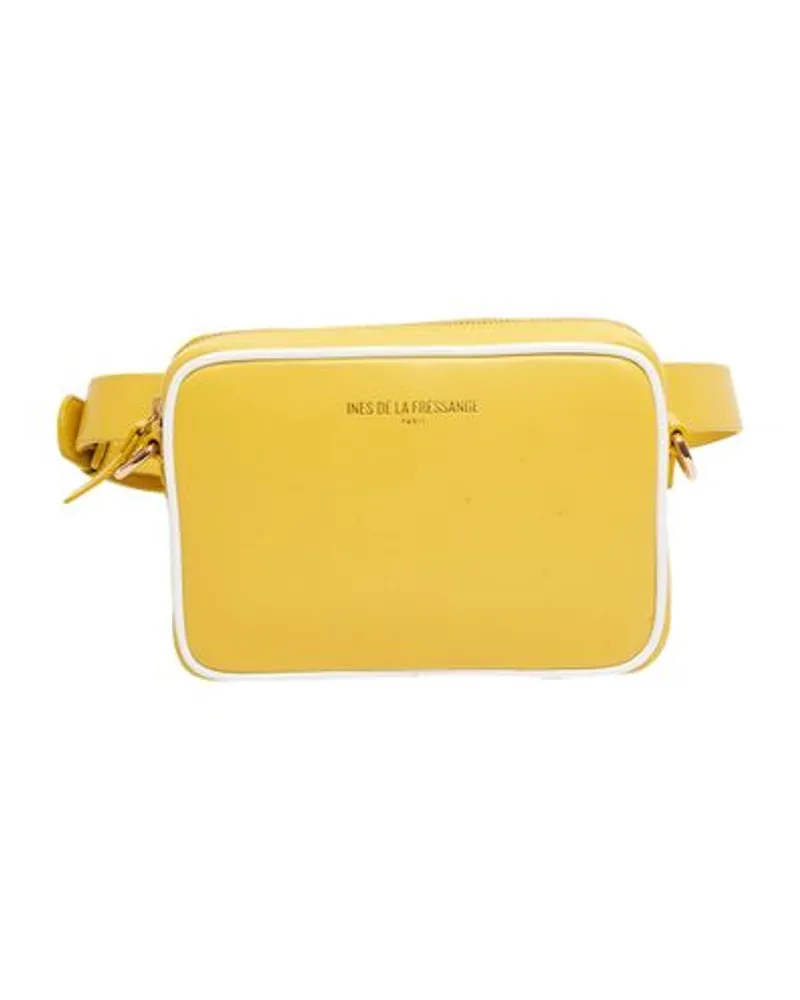 Inès de la Fressange Gürteltasche Marcia Yellow