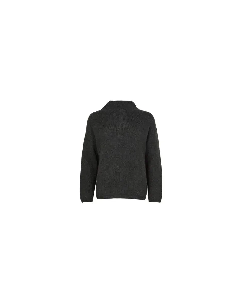 Max Mara Ärmellose Lederjacke Brianza Green