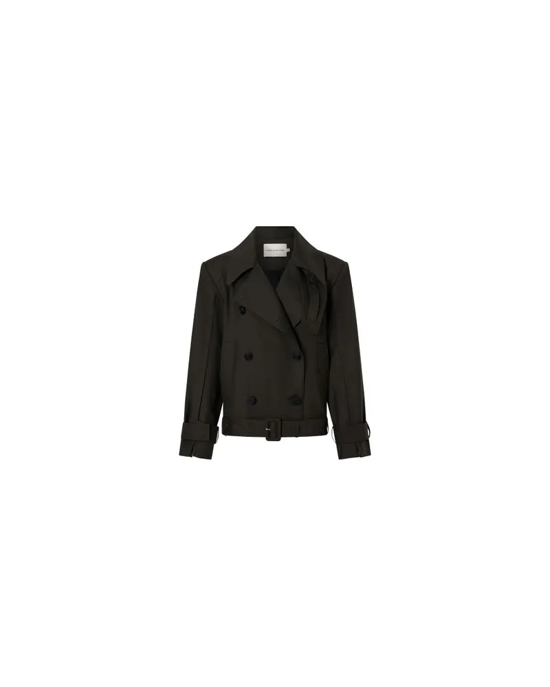 KHAITE Lederjacke Alder Green