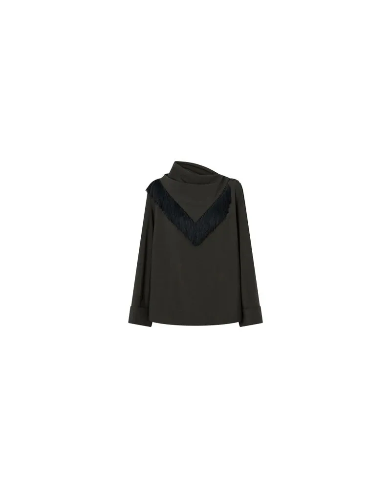 KHAITE Lederjacke Alder Green