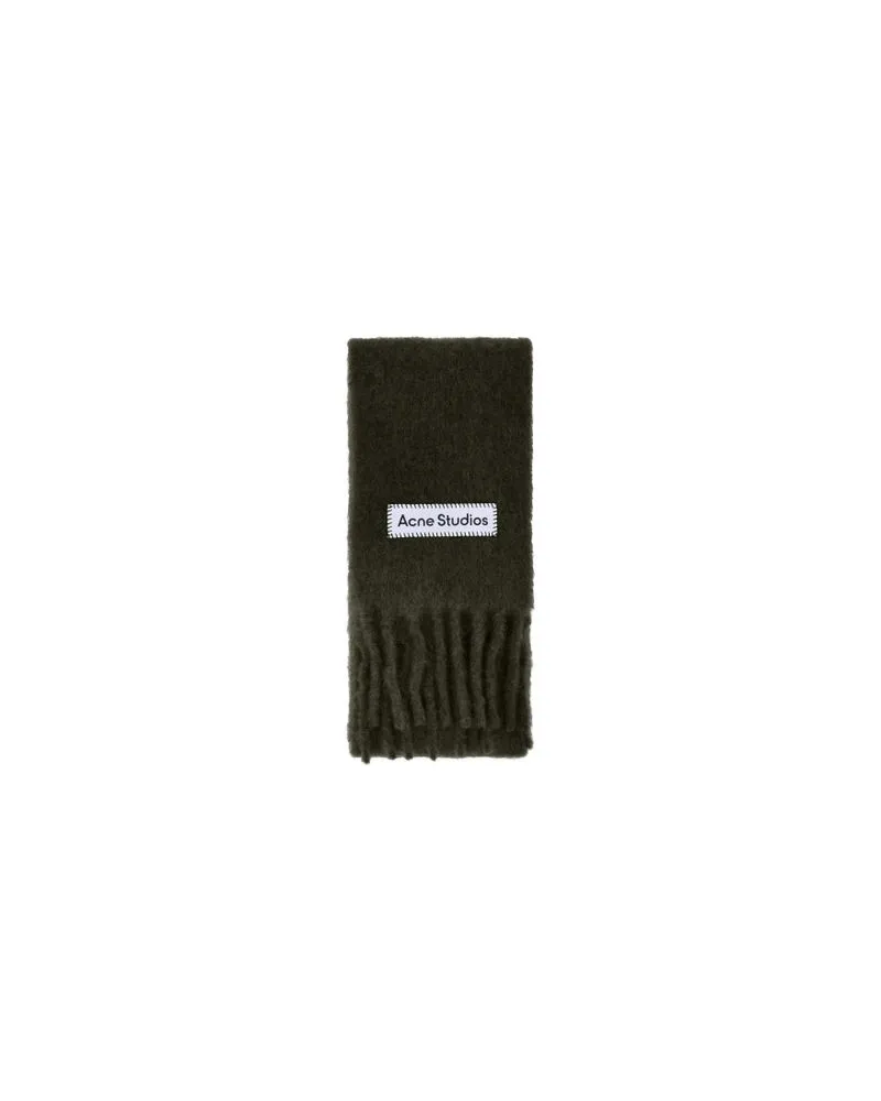 KHAITE Mantel Romare mit Gürtel Green