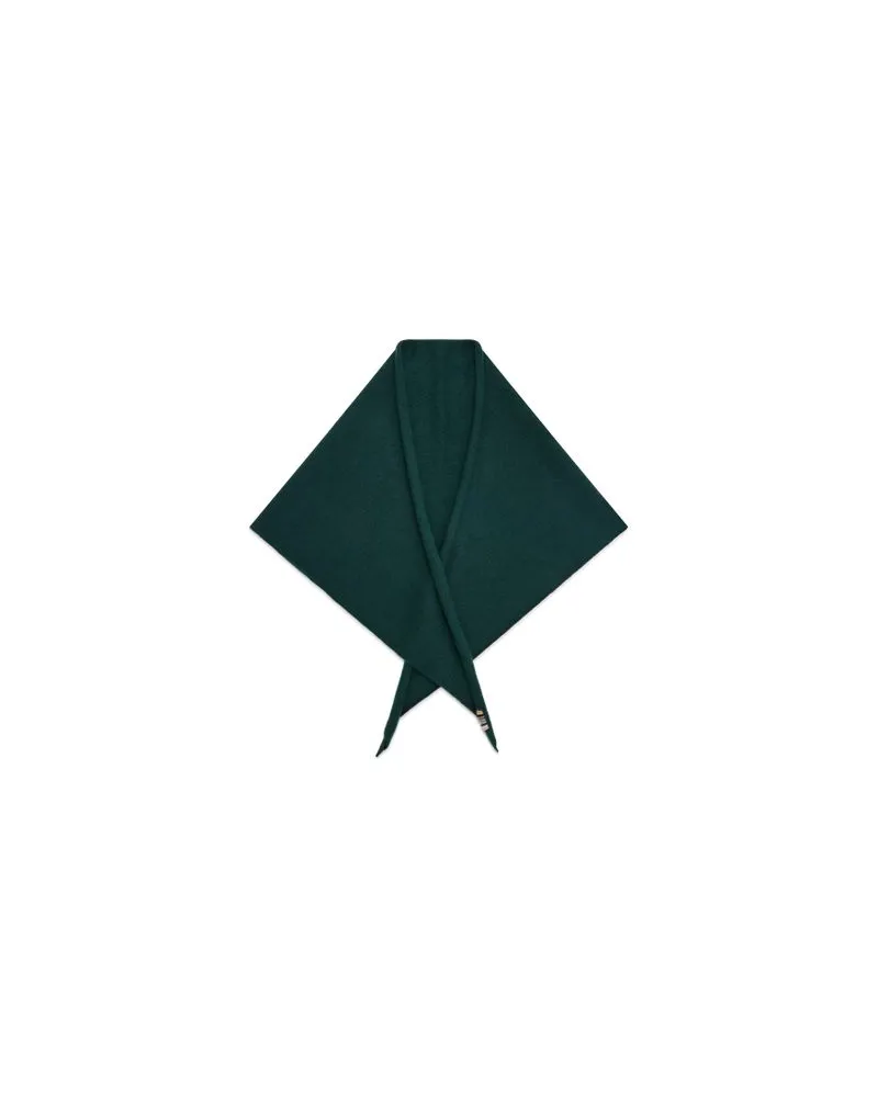 KHAITE Mantel Romare mit Gürtel Green