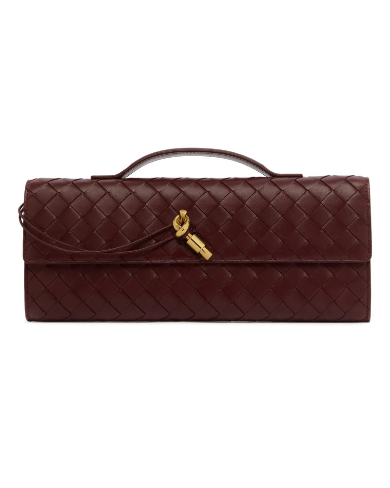 Bottega Veneta Lange Clutch mit Henkel Andiamo 
