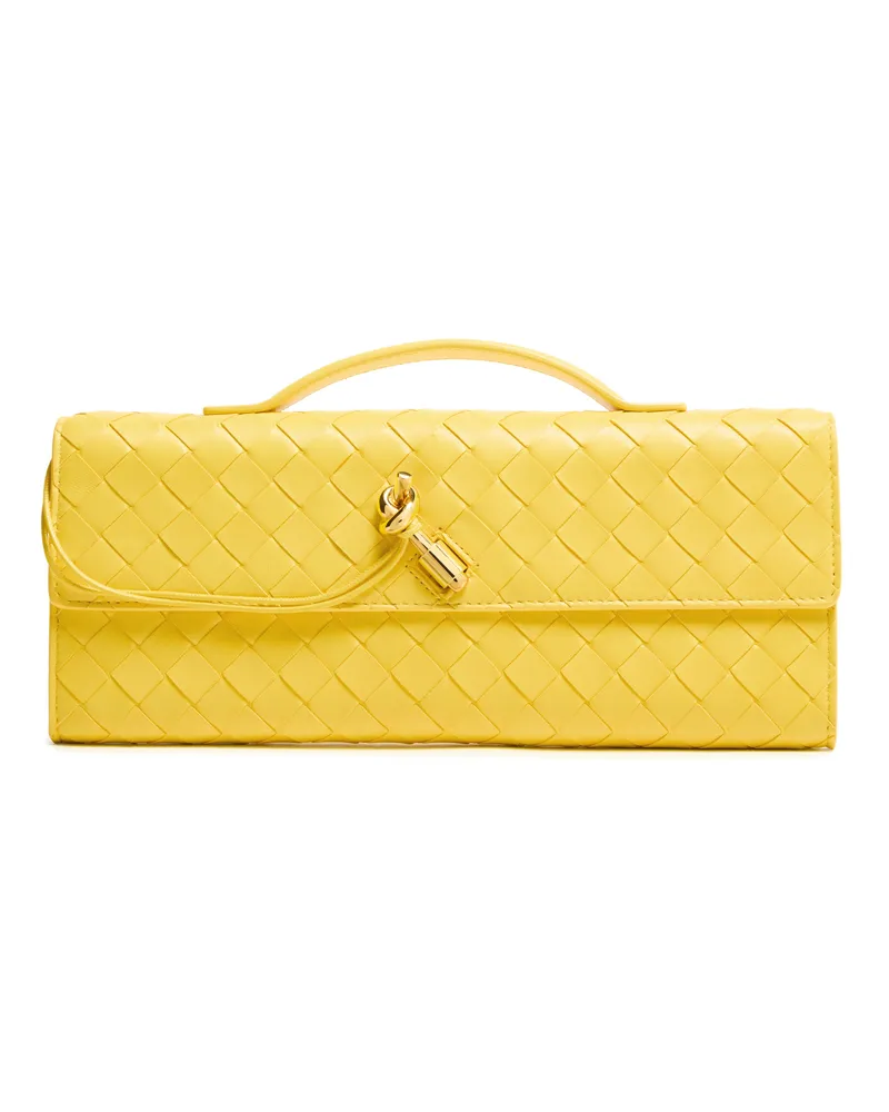 Bottega Veneta Lange Clutch mit Henkel Andiamo 