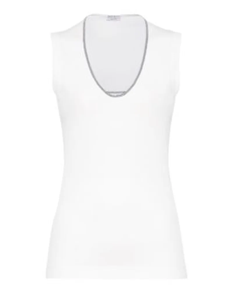 Brunello Cucinelli Top White