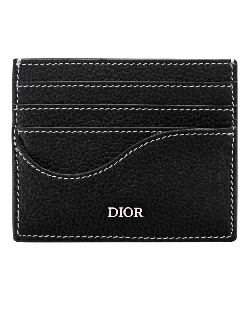 Dior Saddle Kartenetui Black