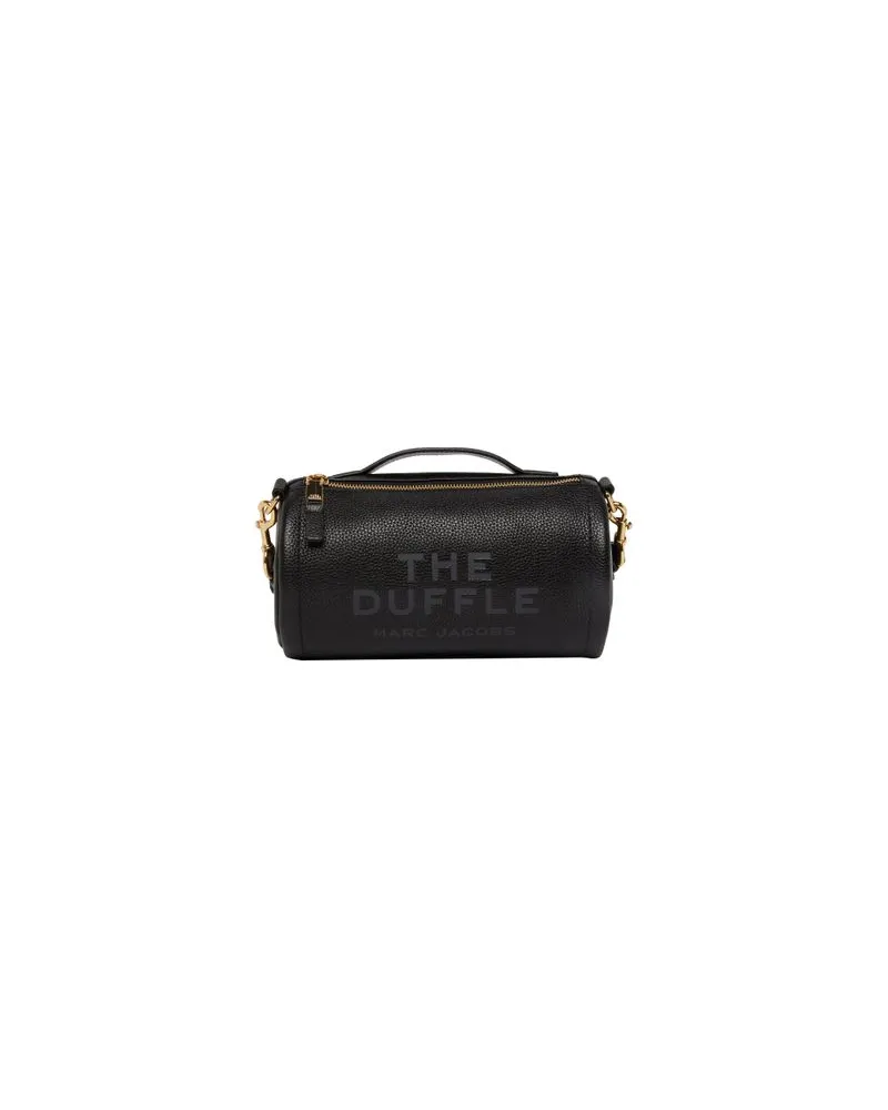 Marc Jacobs Tasche The Leather Duffle Bag Black