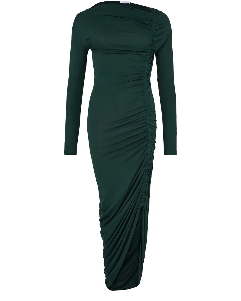Ferragamo Midikleid aus leichtem Krepp-Jersey 