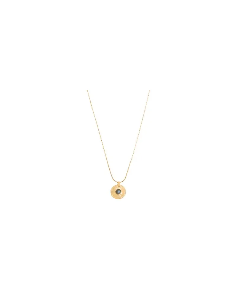 Isabel Marant Kurze Halskette Green