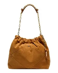 ba&sh Tote Bag Brown