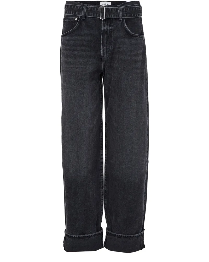 AGOLDE Tapered-Jeans mit Aufschlag 