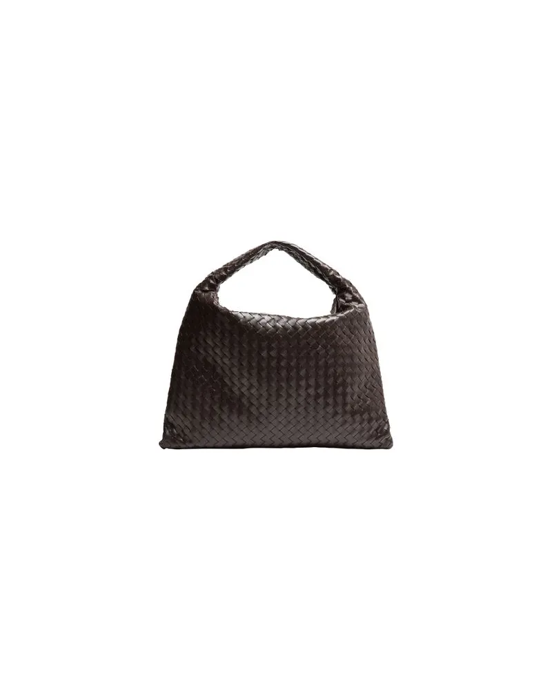 Bottega Veneta Tasche Hop großes Format Gold