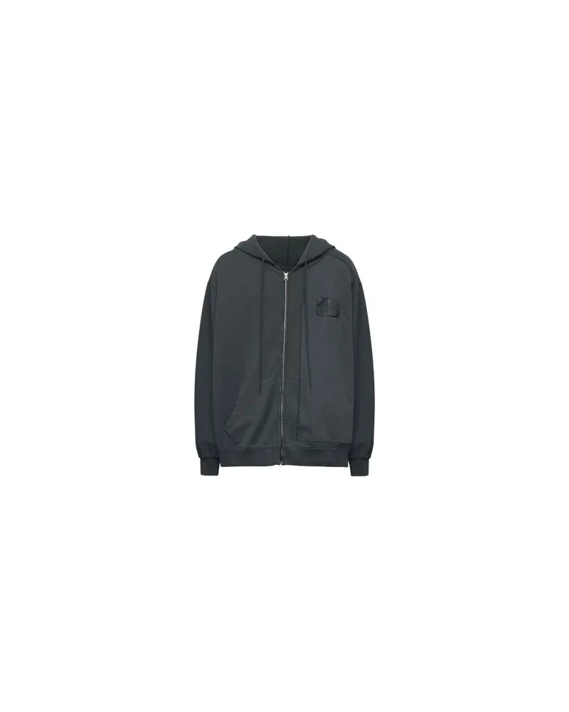 Maison Margiela Kapuzen-Sweatshirt Black