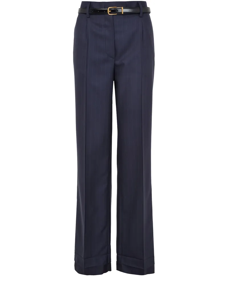 Prada Hose mit Ledergürtel 
