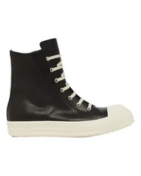 Rick Owens High Sneakers Black