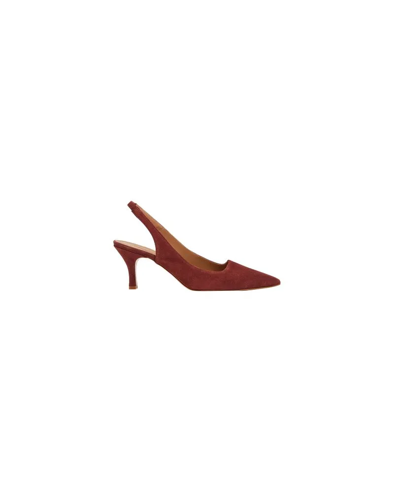 Flattered Pumps Franchesca Burgundy