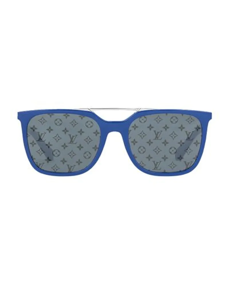 Louis Vuitton Mix It Up Square Sonnenbrille Blue