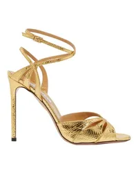 Aquazzura Moves Sandalen 105 Gold