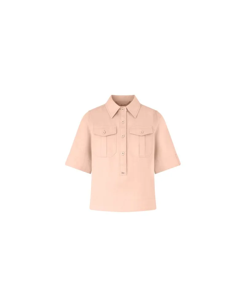 Chloé Umhängetasche Chloé Plissé Pink