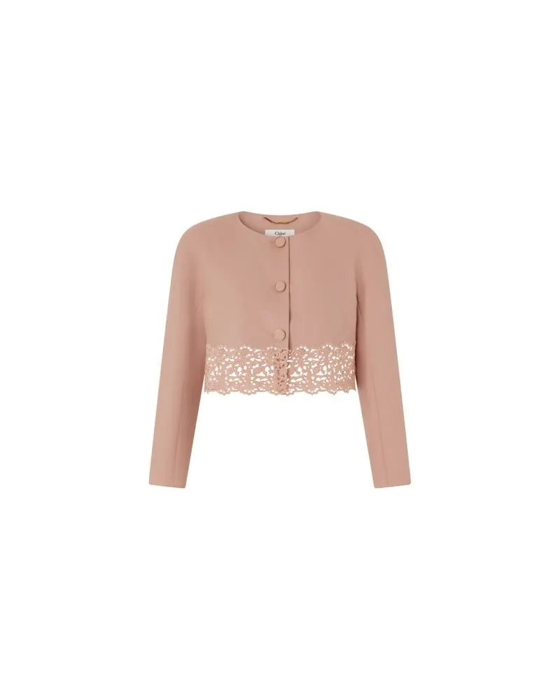 Chloé Umhängetasche Chloé Plissé Pink