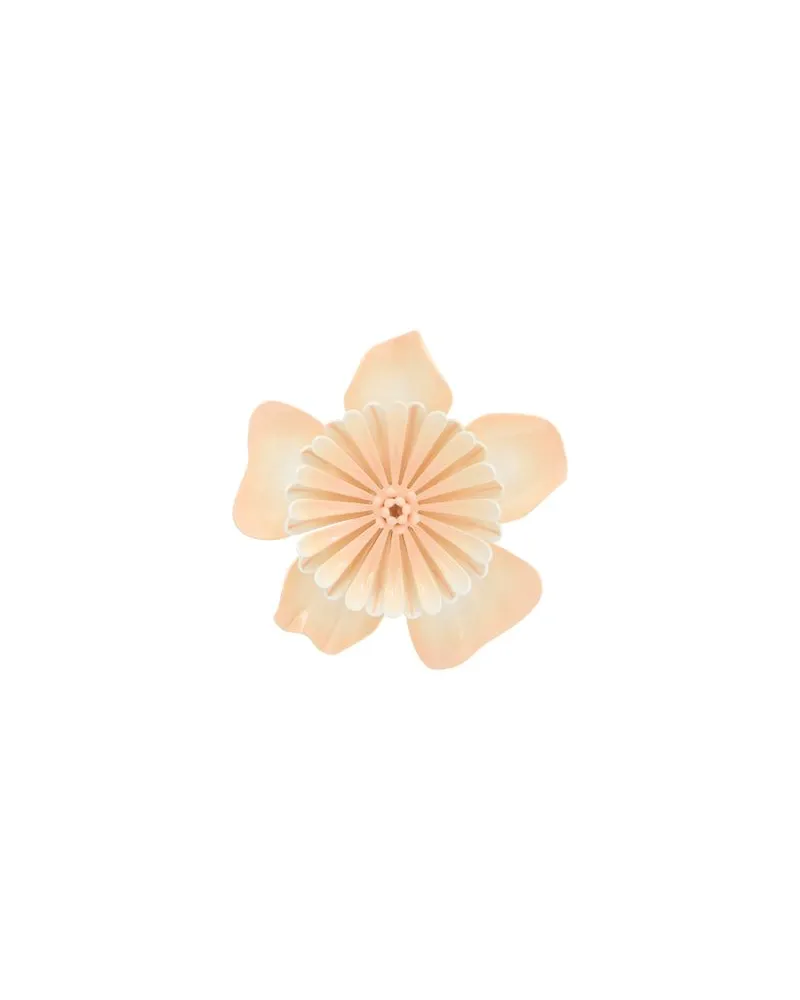 Chloé Langes Kleid mit Raffung und Rüschen Pink