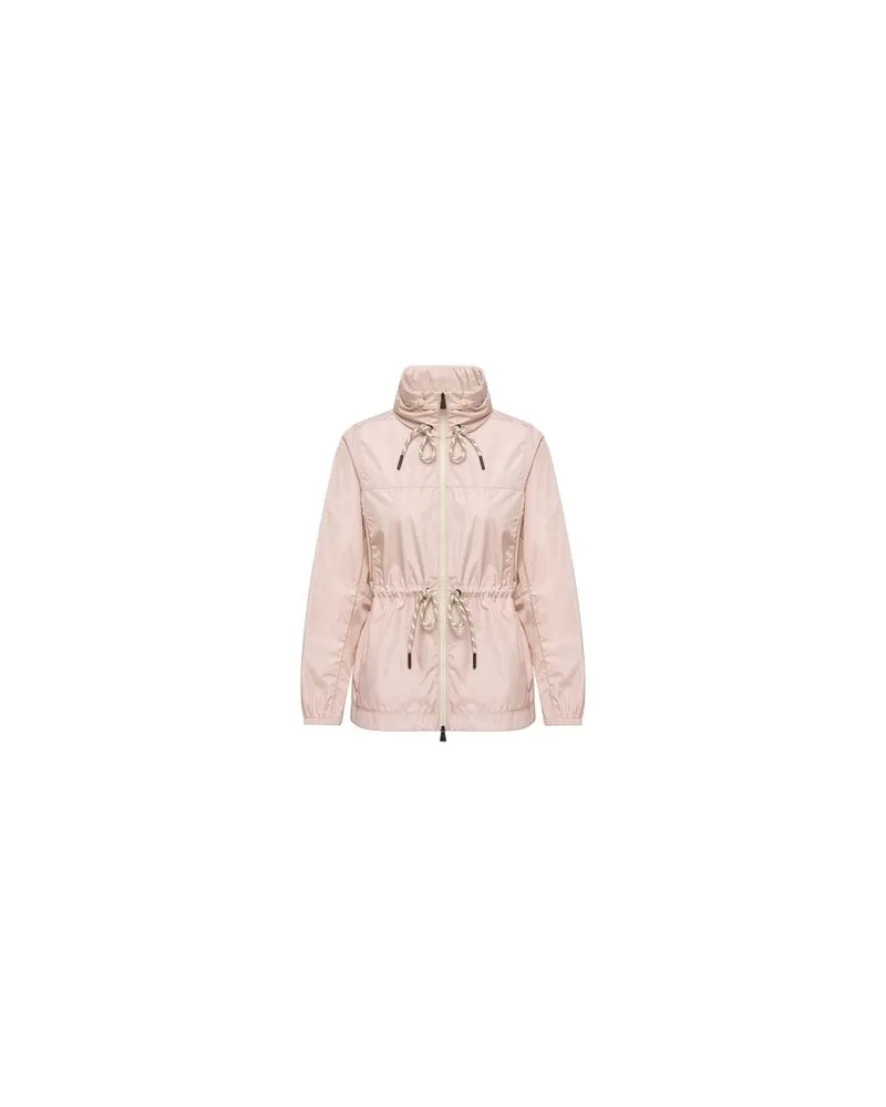 Chloé Langes Kleid mit Raffung und Rüschen Pink