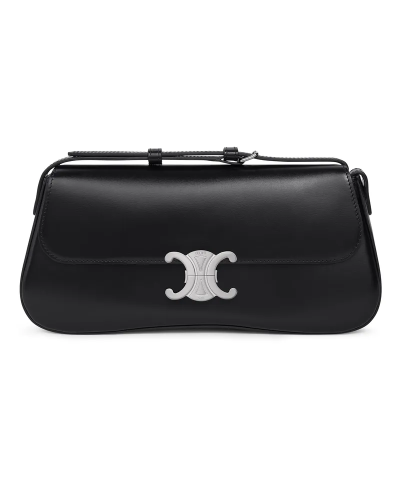 Celine Mittelgrosse Lola tasche aus glänzendem kalbsleder 