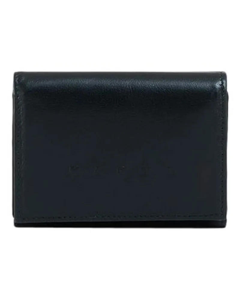 Marni Dreifach gefaltete Brieftasche Black