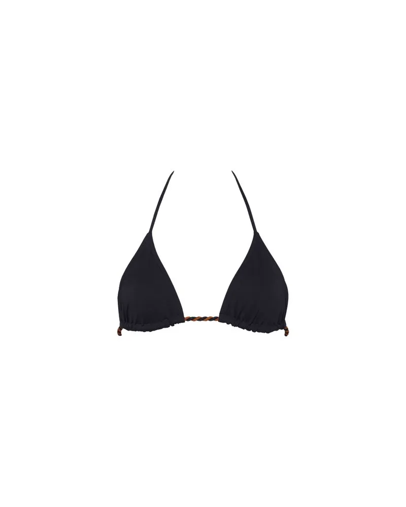 Eres Schmales Triangel-Bikinioberteil mit verschiebbaren Cups Toupie Black