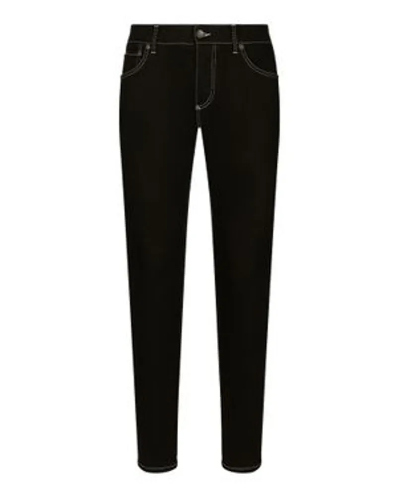 Dolce & Gabbana Slim-Jeans Black