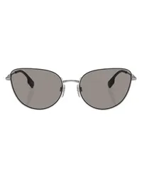 Burberry Cat-Eye-Sonnenbrille Harper Silver