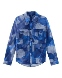 Woolrich Hemdjacke Blue